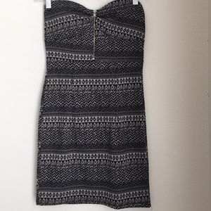 🔴Black soft sweater like material dress